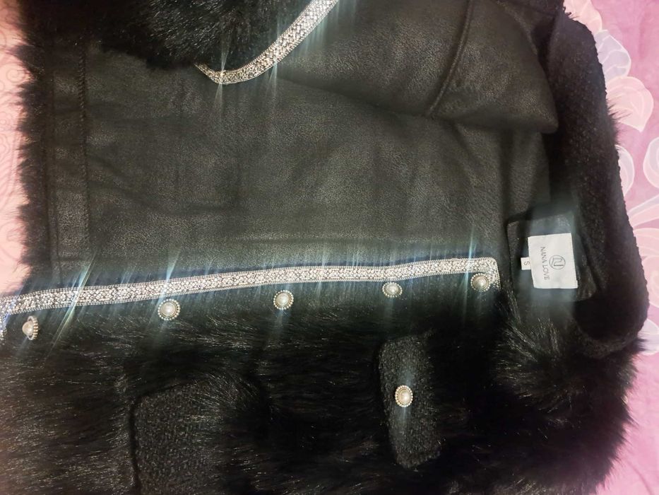 Палто от висококачествен еко пух