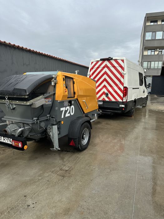 Inchiriez pompa beton stationara -fixa
