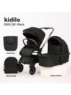 KIDILO D900 2в1 | Коляска | Стильные Поездки Ждут детей