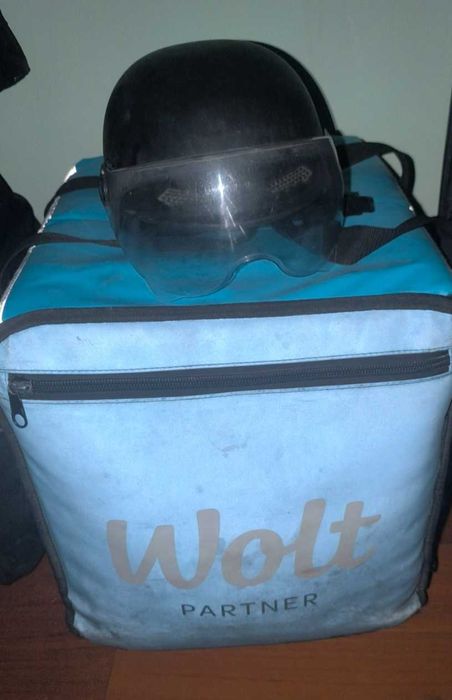 Wolt сумка курьер