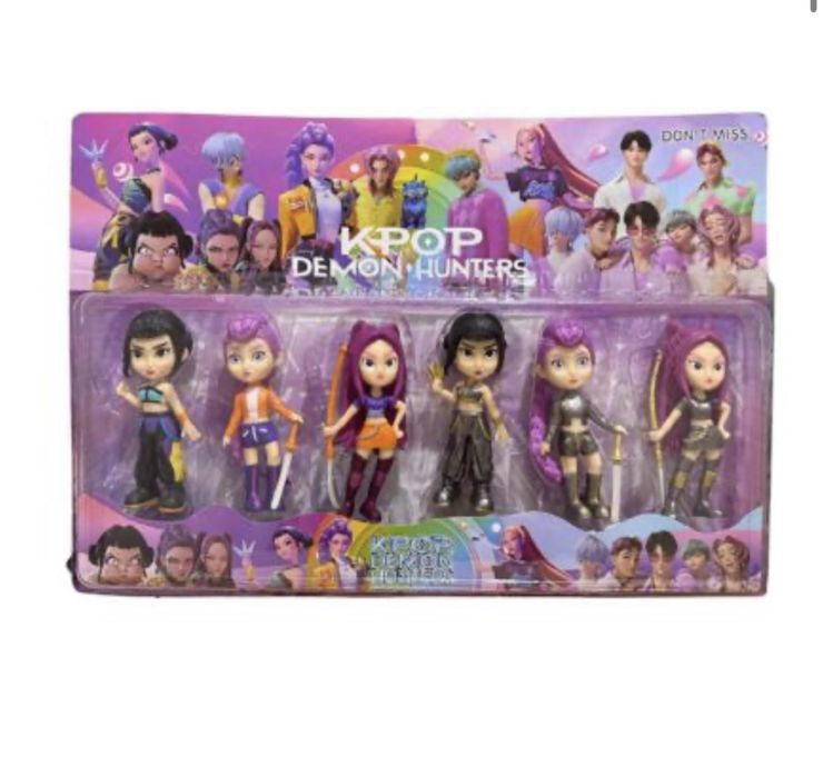 K Pop Demon Hunters фигурки