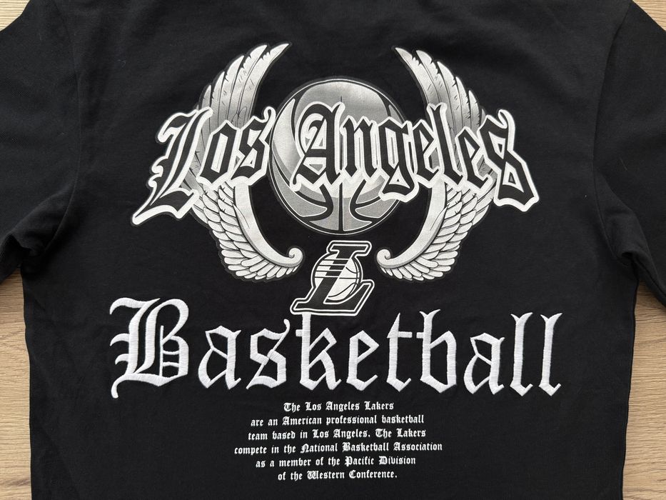 Tricou NBA Los Angeles Lakers Negru Barbati | Marime S