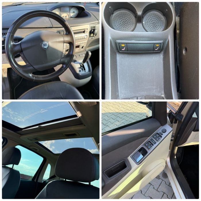 LANCIA MUSA AUTOMATA 1.3 DIESEL DOTATA ABSOLUT FULL  partial piele panorama senzori pilot jante fara rugina arata si merge impecabil recent adus in RO