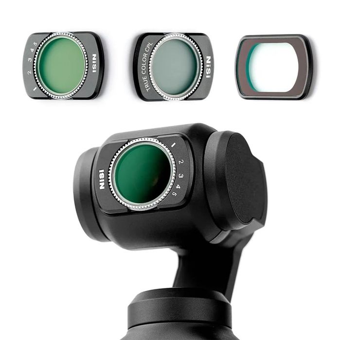 Kit filtre magnetice Nisi ND, CPL, Black Mist, pentru DJI Pocket 3 si 4