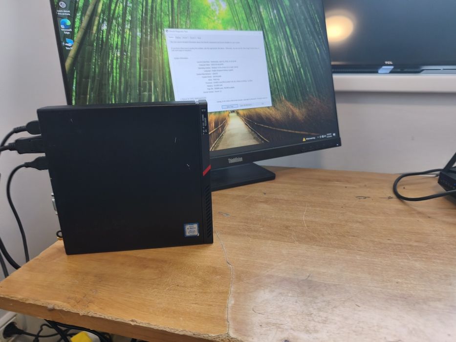 Mini pc Lenovo thinkcecter i5 Ram 8Gb ddr4 video 4Gb ssd Windows 10 office