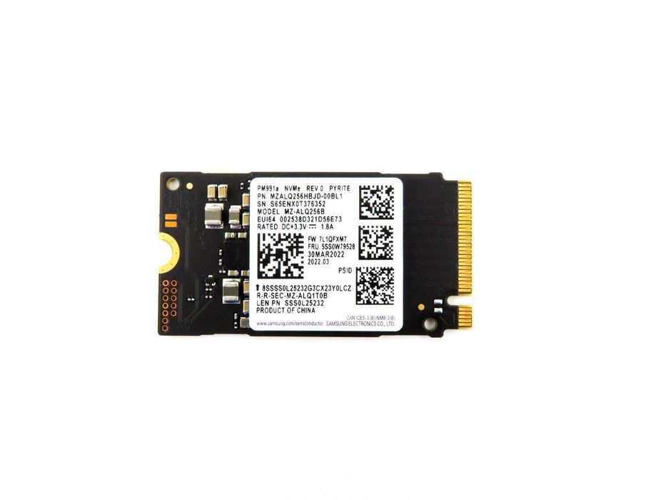 SSD Samsung / WD / Hynix / MICRON 256GB NVMe PCIe M.2 2242 , 2280