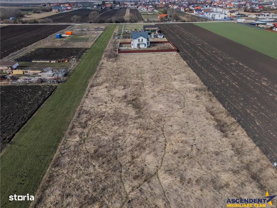 2.082 mp teren intravilan Stupini, zona de case, utilitati in apropier