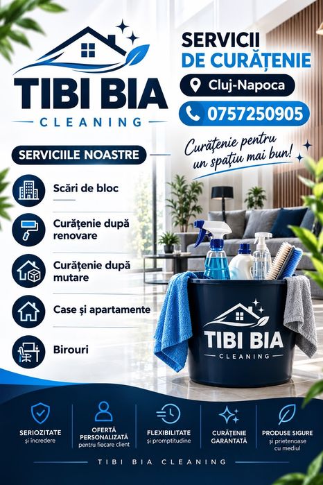 Ofer servicii de curatenie