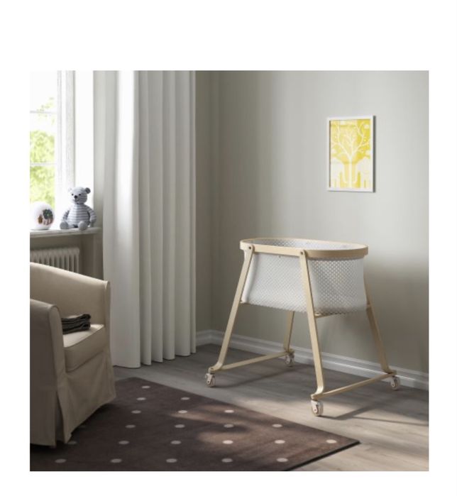 Бебешко легло ALSKVARD IKEA Люлка с матрак