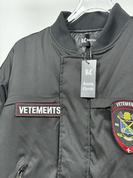 «SALE» Vetements Bomber Jacket Black