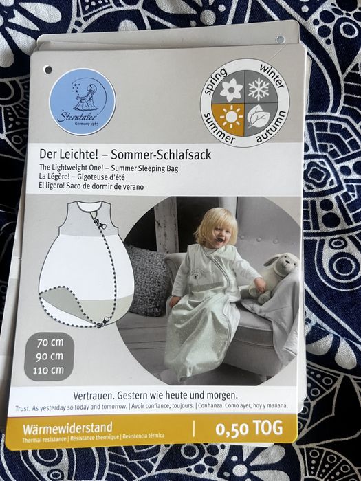 Детски спален чувал Sterntaler нов 110