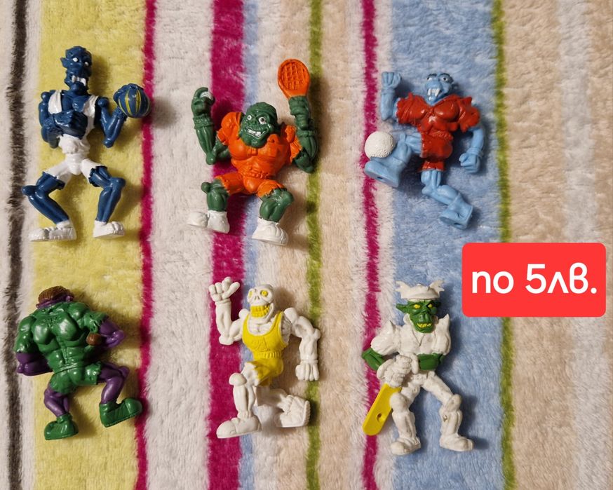 Разбойници MIMP Monster Wrestlers in my Pocket от 1995 vintage toys