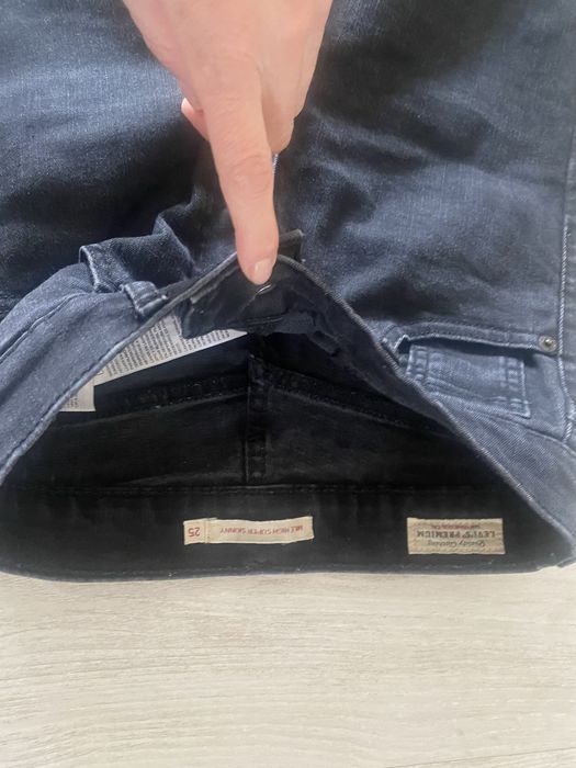 Джинсы скинни левайс