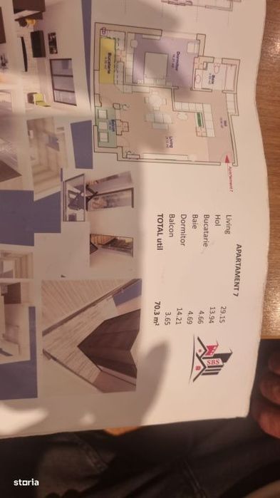 Apartament 2 camere, 66.65 mp, zona George Enescu — fotografia 1
