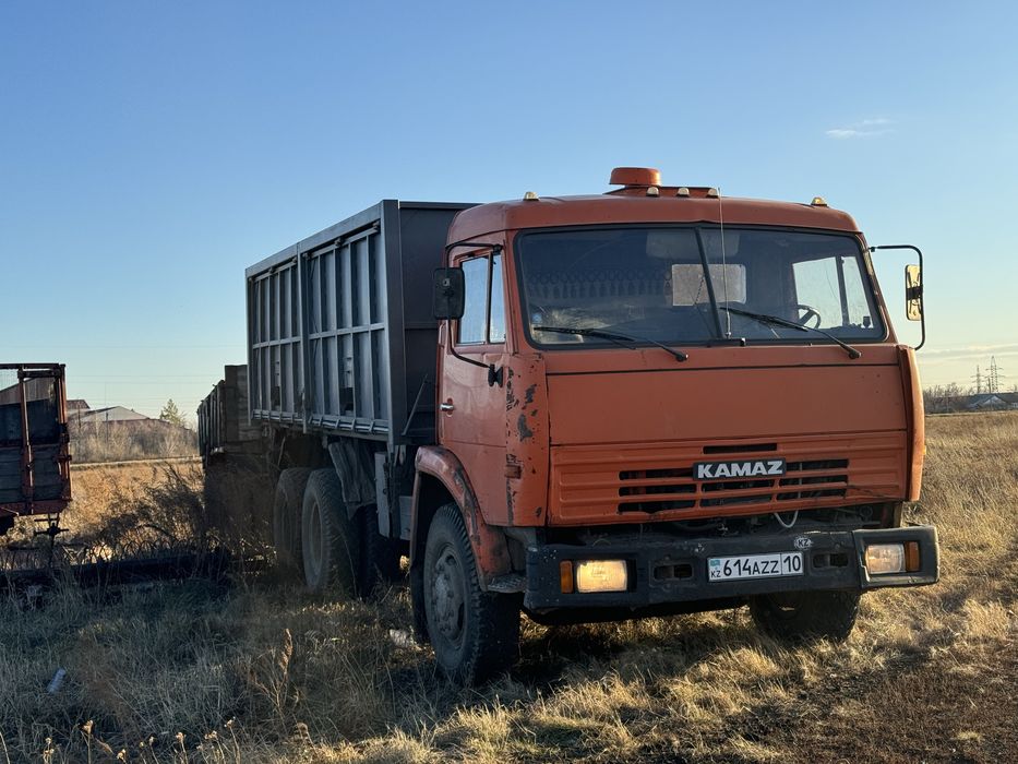 Камаз с прицепом