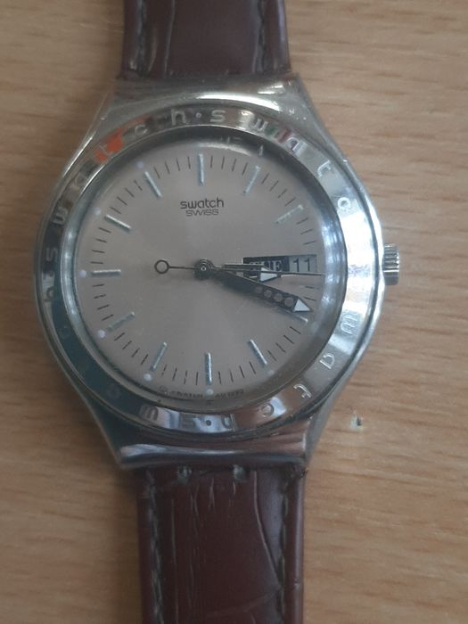 Ceas Swatch Irony (Vintage 1999) – Carcasă Inox, Afișaj Zi/Dată