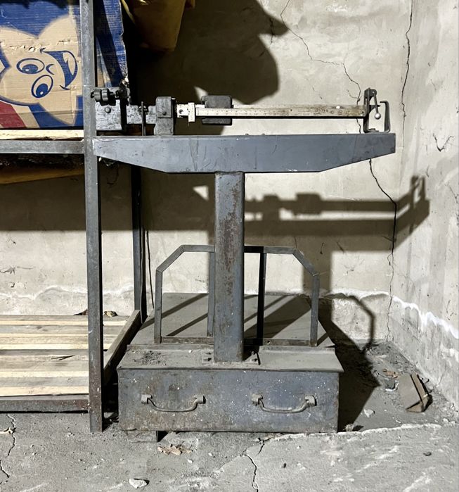 Весы 500 кг б/у метоллом кабылдаушыларыга колайлы