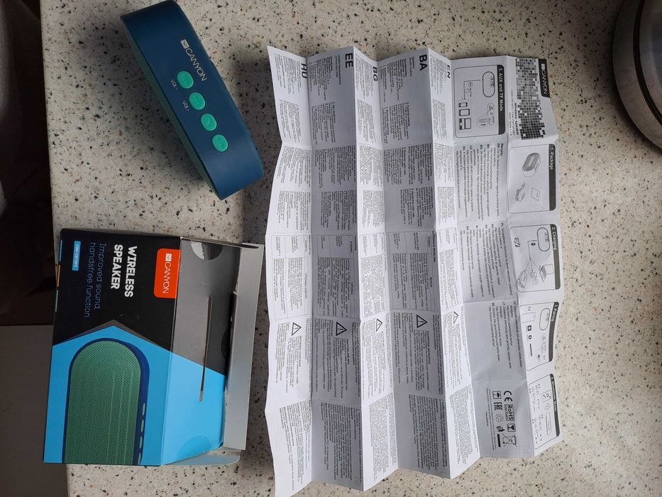 Безжична Тонколонка Canyon