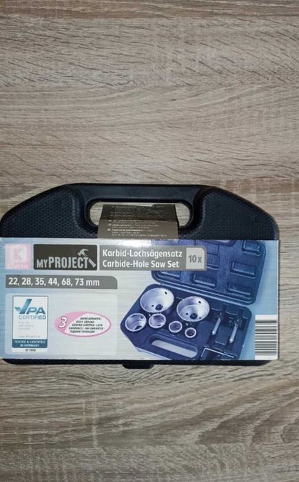Set carote pentru găurit K-Classic My Project (10 piese) - Utilizat