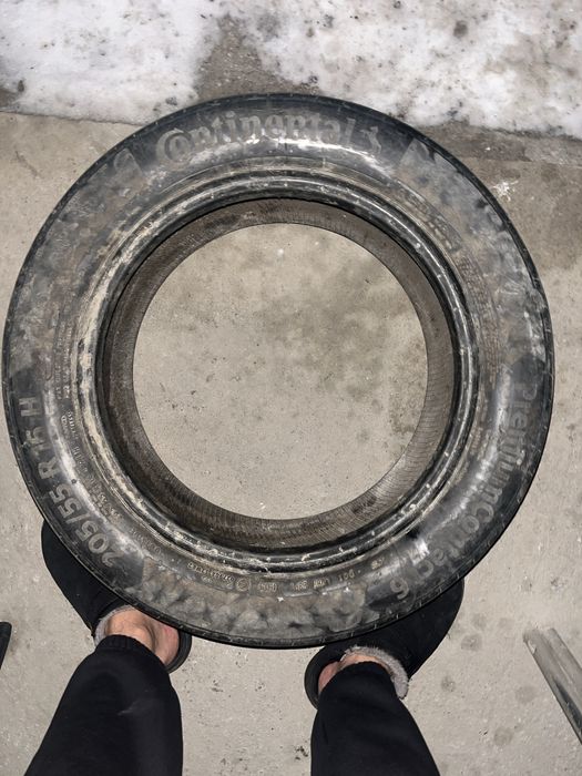 Продам 4летних 3зимних шин 16размер