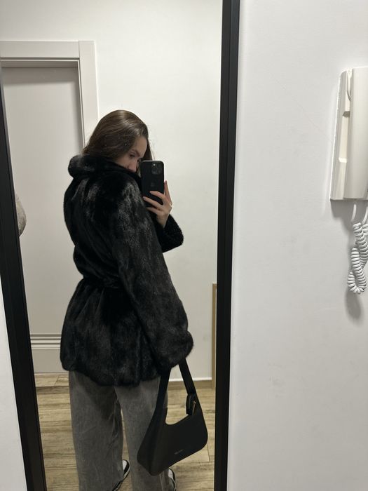 палто естествен косьм от норка