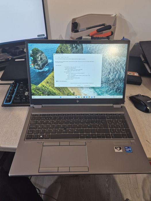 OCAZIE! Workstation TOP HP Zbook G8 IntelCore i7/ 64GB ram/1TB SSD/ Nvidia Quadro T1200 4GB GDDR6/ 15.6 inch