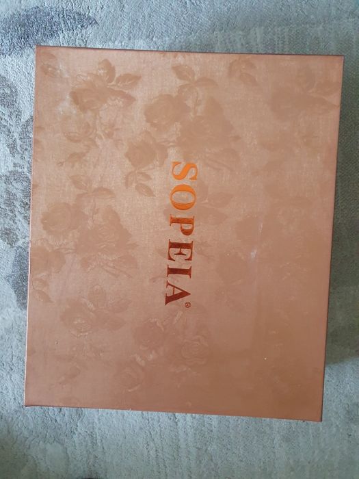 Кожаные сапоги высокие