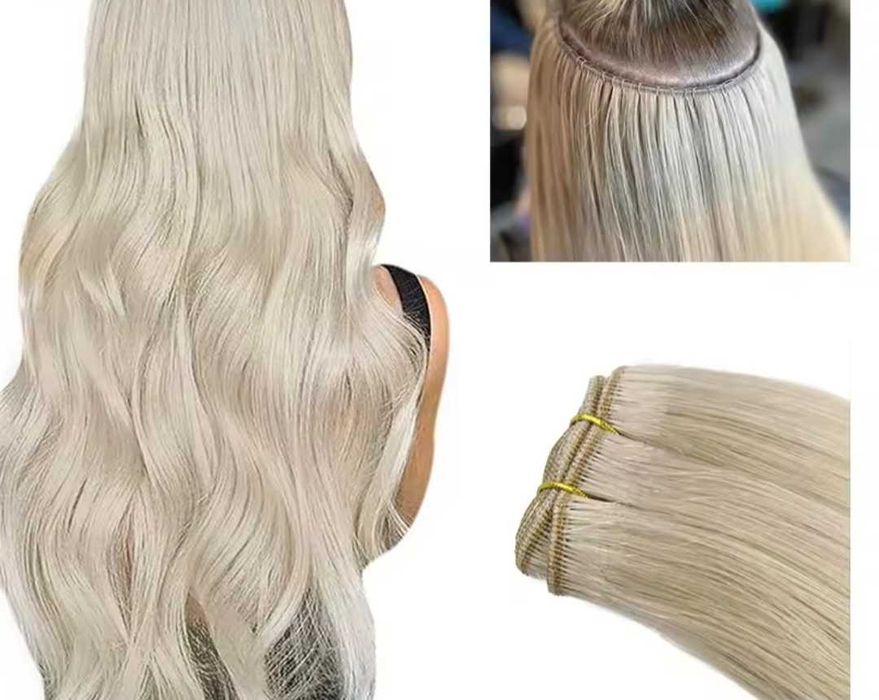 Естествена европейска  коса  100 гр