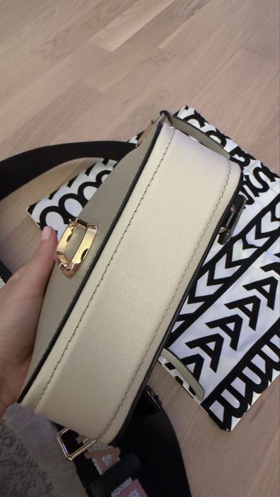 Geanta piele Marc Jacobs