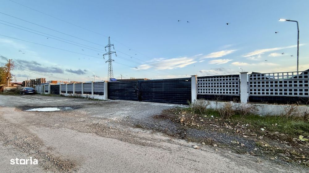 Teren industrial in Constanta 5000 mp cu PUD aprobat Hale AUTOSTRADA