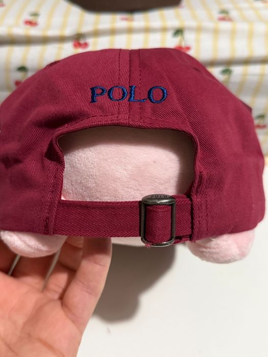 Șapca polo roșie !noua!