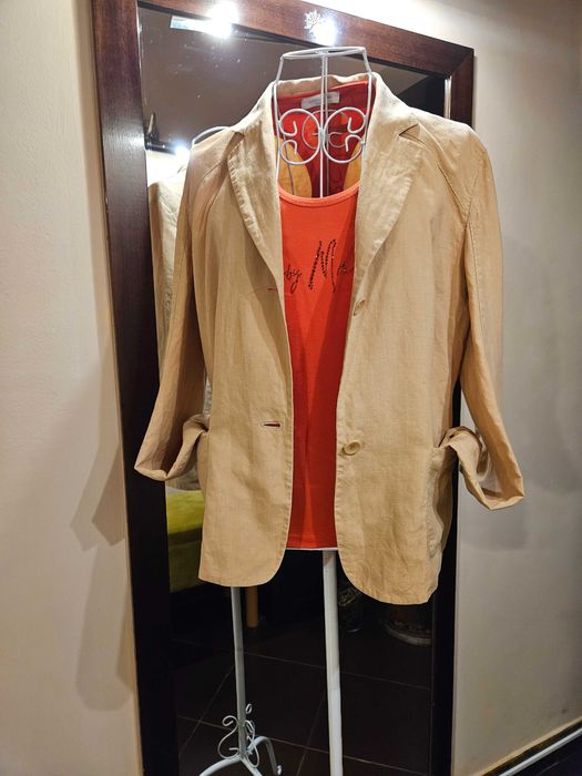 Sacou bej din IN 100%