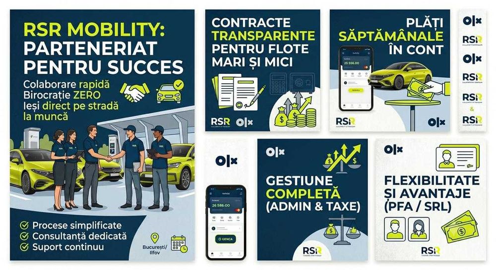 Infiintare PFA Uber/Bolt | Contabilitate expert CECCAR | Leasing Auto pe propriul SRL | SRL Gratuit | PFA Gratuit | Bucuresti