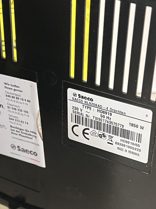 Кафемашина кафе автомат Saeco ıncanto с гаранция