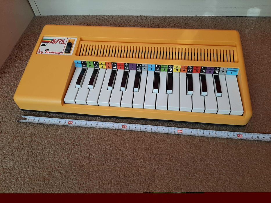 Детски колекционерски въздушен мини орган BONTEMPI, Италия 1985 г.