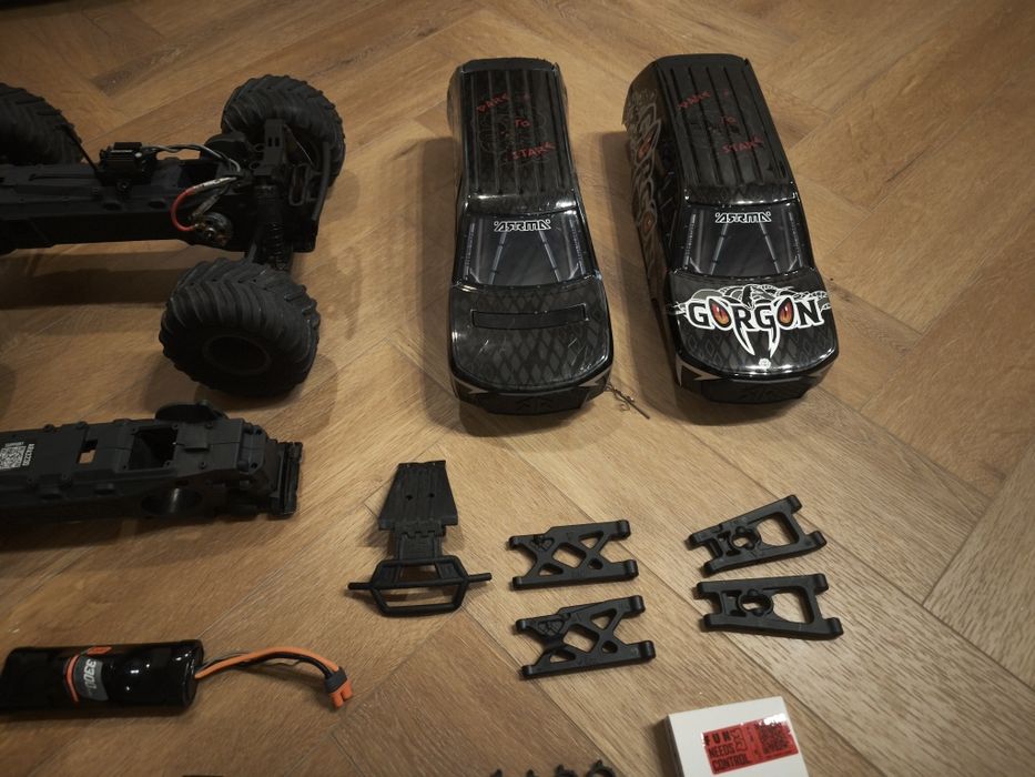 Arrma Gorgon 1/10 Bundle (Sasiu NOU)  Schimb 1/10 sau 1/8 4x4 Brushles