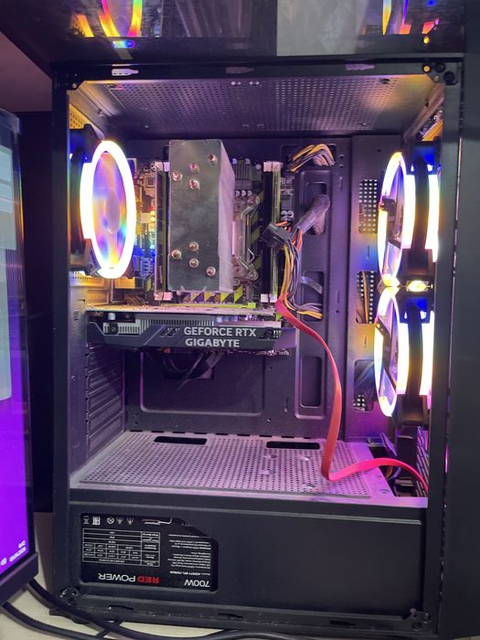 Комп  RTX3050 intel xeon cpu e5 2650 озу 32gb 512ssd 5000gb hdd