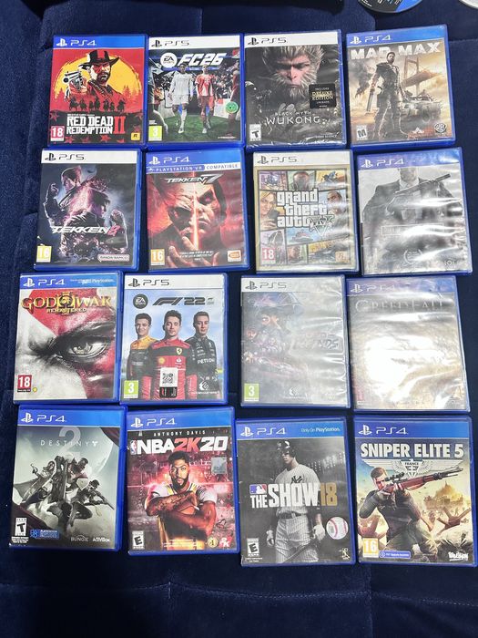 Диск от Playstation4,5 за один  цену как на фото оригинал