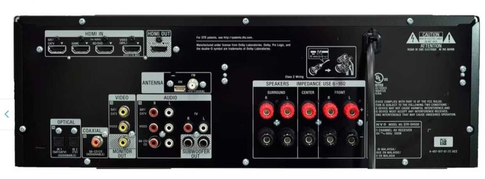 Sistem audio sony + 3 boxe Taga Harmony 806F +Bluetooth