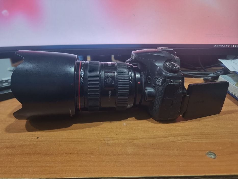 Canon 60D объектив 24 70