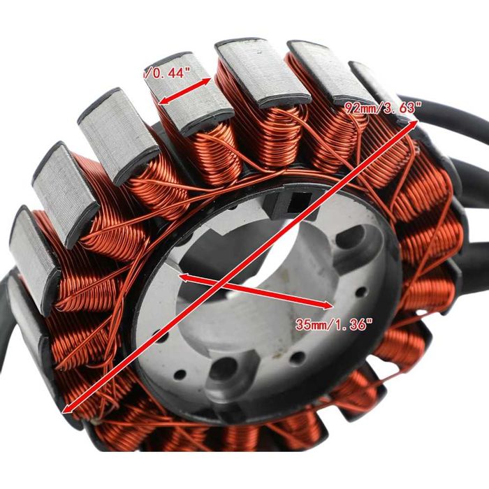 Stator Alternator Honda XL 125 Varadero VT 125 Shadow Bobina XLV A467