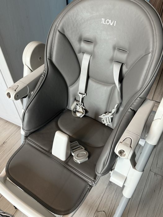 Стульчик для кормления Ilovi light grey