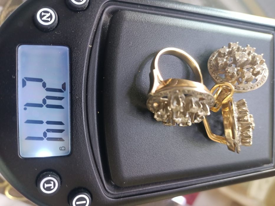 750 проба СССР Москва Бриллианты