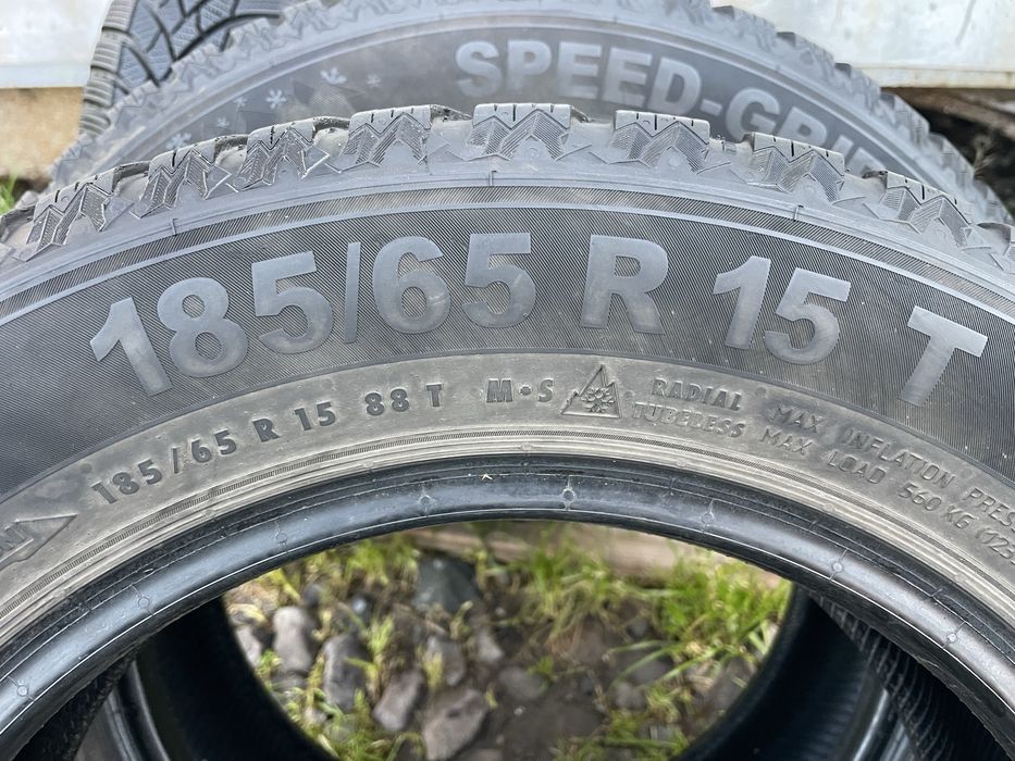 4 бр 185/65/15 Semperit 7мм