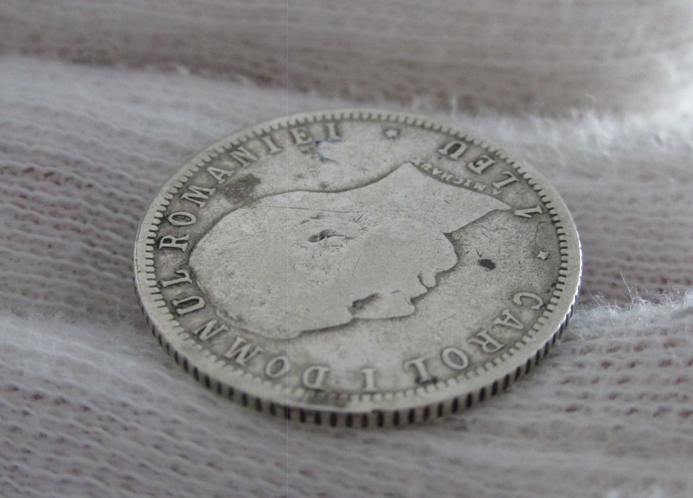 moneda argint 1 Leu 1906