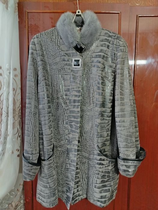 Осенняя дубленка