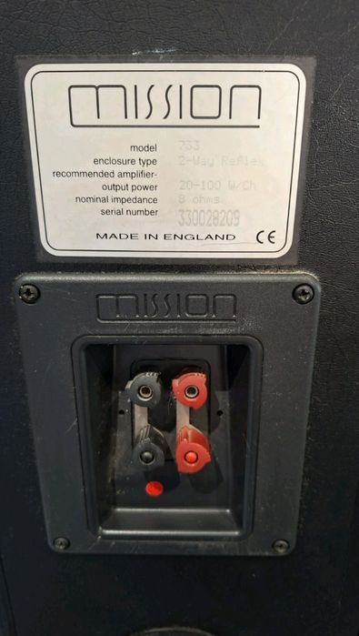 Set boxe Mission MX 733