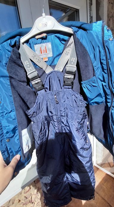 Демисезонный комбинезон с курткой