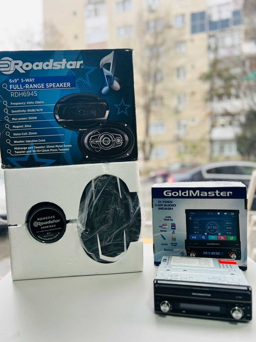 Kit Audio Gold Master & Roadstar Complet