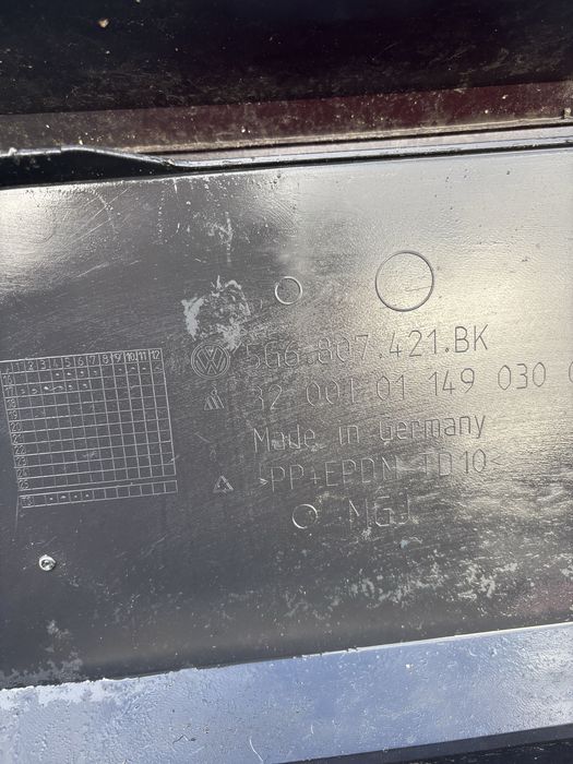 задна броня за vw golf7 GTI 5G6807421BK